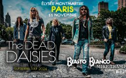 THE DEAD DAISIES live à Paris (L&rsquo;Élysée Montmartre, le 11 novembre 2024)
