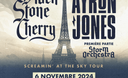 BLACK STONE CHERRY et AYRON JONES live à Paris (L&rsquo;Olympia, le 6 novembre 2024)