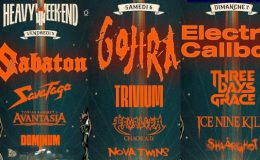 HEAVY WEEK END: Enfin l’affiche complète!